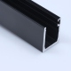 Profil FCM27USET montażowy „U” z uszczelkami - zestaw anoda czarna